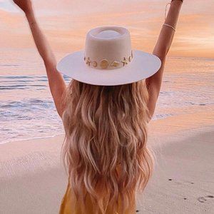 Lack of Color seaside wool boater hat